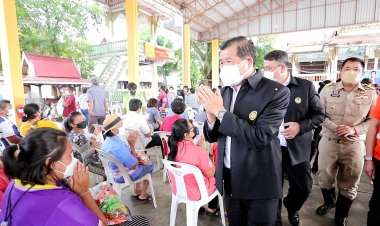 มท.2ลงพื้นที่ตรวจน้ำเมืองปทุมธานียืนยันว่าน้ำจะไม่ท่วมถึงปี 2554 แน่นอน (มีคลิป)