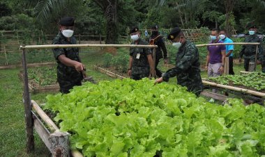 ผอ.ศปพร. สั่งเน้นย้ำชาวบ้านไอร์บือแตยึดศก.พอเพียงสู้โควิด