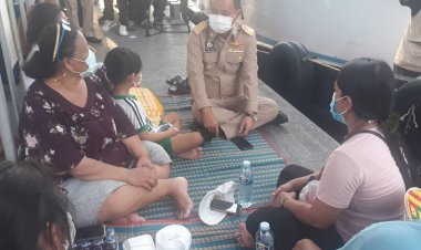 ผู้ว่ากรุงเก่าคนใหม่ ทำงานวันแรก ลงพื้นที่ติดตามการกู้เรือ