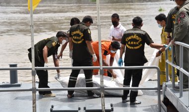 พบร่างคนขับเรือลากจูงล่มแล้ว  ลอยไกลถึงท่าน้ำศิริราช