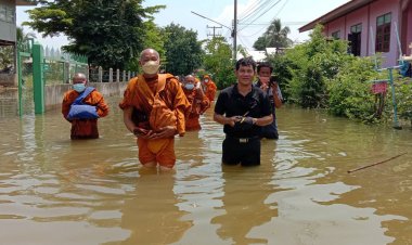 โคราชแจ้งเตือน 5 อำเภอติดลำสะแทดตรียมอพยพคน สิ่งของขึ้นที่สูง