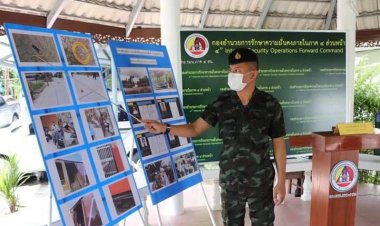 ผกก.สภ.รือเสาะแจงคนร้ายซุ่มยิงขบวนรถไฟโยงเหตุปะทะเดือดฮูแตยือลอ