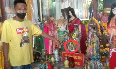 (คืบหน้า)  -   หนุ่มหาปลาขอขมาเจ้าแม่ตะเคียน