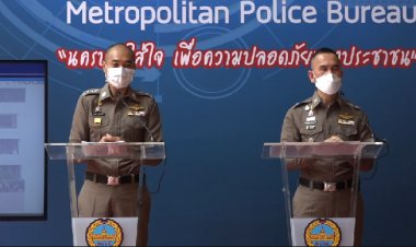 บช.น.ตรวจสอบหลังเหตุการณ์ชุมนุมที่อนุสาวรีย์ประชาธิปไตย พบระเบิดแสวงเครื่อง 1 ลูก และควบคุมผู้ต้องสงสัยได้ 7 คน ส่วนที่ดินแดงมีการตรวจค้นในแฟลตพบซ่อนอาวุธอยู่หลายชนิด
