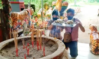 ส่องเลขเด็ด! ก่อนวันหวยออก  แห่ขอพรเจ้าพ่อเสือ – เจ้าแม่ตะเคียน