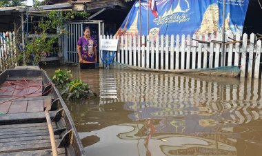 อยุธยาสรุปตัวเลขน้ำท่วมล่าสุด 11 อำเภอ  135 ตำบล  781 หมู่บ้าน