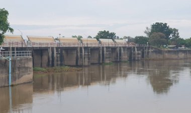 เขื่อนราษีไศล ยกธงแดง วิกฤติน้ำมากแล้ว แขวนประตูทั้ง7บานรับมือฝนตกหนัก
