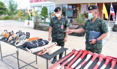 ผบ.ร.151 พัน 1ระดมกำลัง-เครื่องมือเตรียมพร้อมรับมือพายุโซนร้อน