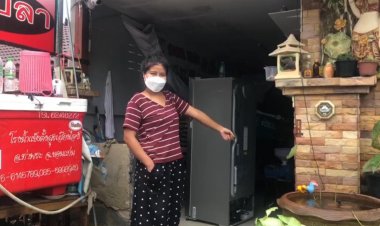 สาวขอนแก่นสุดชอกช้ำ!น้ำท่วมบ้านครึ่งพังยับยังถูกโจรซ้ำเติมฉกไม้ด่างไปอีก