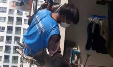 ตร. เผย ออกหมายเรียกสาวต้องสงสัย ตัดเชือกช่างโรยตัวทาสีคอนโด หลังไม่ให้ความร่วมมือ