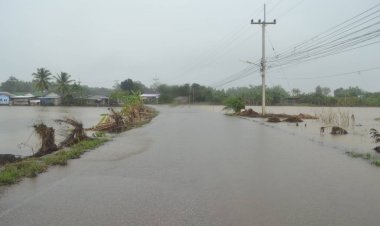 ฝนตกหนัก มวลน้ำไหลสมทบลำน้ำชีเพิ่มระดับไม่หยุด หวั่นเกิดน้ำท่วมเขว้าเมืองชัยภูมิรอบ2