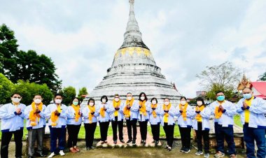 กลุ่ม"แม่ปะพัฒนา" เดินสายสักการะสิ่งศักดิ์สิทธิ์ คู่บ้าน-คู่เมือง เปิดตัวทีมบริหาร