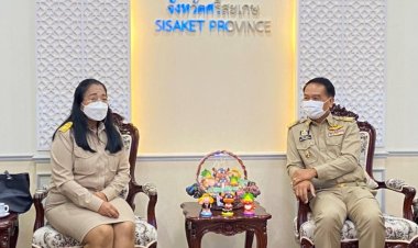 พ่อเมืองศรีสะเกษเดินหน้าพัฒนาเมืองลำดวนเชิงรุกพัฒนาทุกมิติ