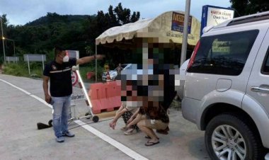 ตำรวจ ด่าน.ตม.แม่สอด -สภ.พะวอ ร่วมจับกุม 3 ชาวจีน ลักลอบเข้าเมือง พร้อมผู้นำพา
