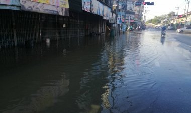 น้ำท่วมลุกลามเข้าย่านเศรษฐกิจ ตลาดเทศบาลกบินทร์ และเมืองปราจีนฯแล้ว