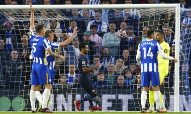 "แมนฯซิติ" โหดต่อเนื่องบุกถลุง"ไบรจ์ตัน 4-1 ขยับรั้งรองจ่าฝูง