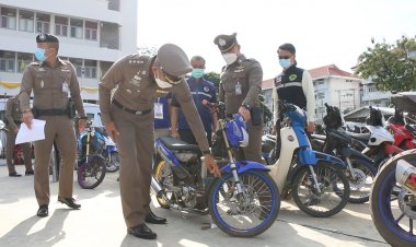 ตร.ขอนแก่น กวาดล้างเด็กแว้นยึดรถจยย.เกือบ 200 คัน ตั้งขอหาหนัก (มีคลิป)