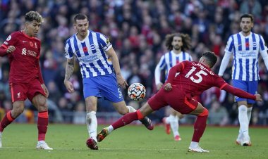 "หงส์"นำก่อน2-0โดนไบรจ์ตันบุกแบ่งแต้ม"สิงห์บลู"บุกขย้ำ"สาลิกา"นำโด่งจ่าฝูง