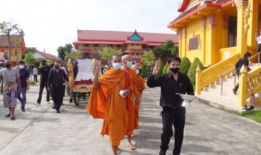 แม่ร่ำให้แทบขาดใจ!3นิ้วแห่อาลัย เผาศพ"น้องวาฤทธิ์" เหยื่อคนกระสุนหน้าสน.ดินแดง (มีคลิป)