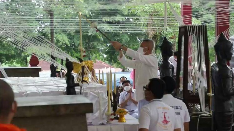 แม่สอดจัดงานบวงสรวงครบ 246 ปี เจ้าพ่อพะวอ วีรบุรุษชายชาตินักรบ