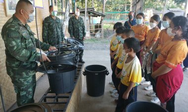 ทหารพันธุ์ดีน่าน หนุน 3 โรงเรียนห่างไกล สร้างแหล่งเรียนรู้ด้านความมั่นคง(มีคลิป)
