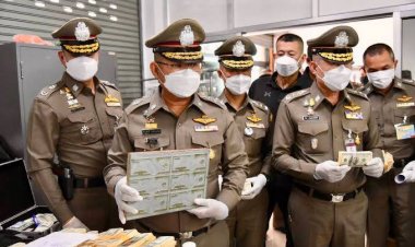 ตำรวจ PCT จับขบวนการผลิตแบงดอลลาร์สหรัฐปลอม พบผลิตมาแล้ว 50,000 ฉบับ คิดเป็นเงินไทยกว่า 150 ล้านบาท