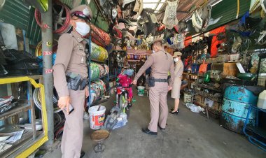 ตำรวจเมืองปทุมธานีลุยกวาดล้างร้านจยย.แต่งซิ่งป่วนเมือง
