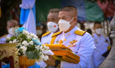 พิธีถวายผ้าไตรกฐินพระราชทานพระพันปีหลวง ณ วัดตันติการาม