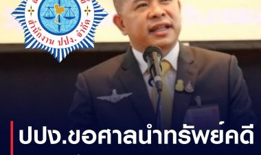 สำนักงานปปง.ส่งเรื่องให้พนักงานอัยการยื่นคำร้องขอให้ศาลมีคำสั่งให้นำทรัพย์สินรายคดี นายประสิทธิ์ เจียวก๊ก กับพวก ตามคำสั่ง ย. 159/2564 รวมมูลค่าประมาณ 127 ล้านบาทไปคุ้มครองสิทธิผู้เสียหาย
