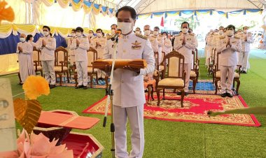 เจ้าเมืองศรีสะเกษนำพสกนิกร่วมทอดผ้าป่าน้อมเกล้าฯถวายในหลวง ร.9