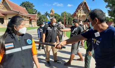 ผกก.สภ.เมืองศรีสะเกษลุยยาเสพติด แบบครบวงจรตามยุทธศาสตร์ชาติ(มีคลิป)