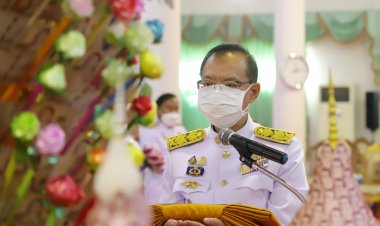 พ่อเมืองปทุมธานีทอดผ้าป่าสนับสนุน“โครงการทุนเล่าเรียนหลวงสำหรับพระสงฆ์ไทย”