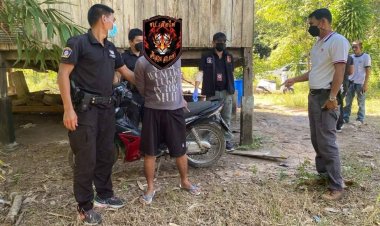 ตำรวจยะหาจับคนร้ายที่ก่อใช้มีดฆ่าคนเสียชีวิตได้พร้อมมีด