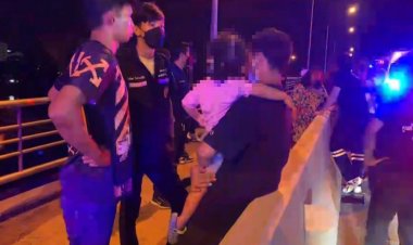 ระทึก!ภรรยาน้อยใจสามีอุ้มลูกถ่ายคลิปเตรียมกระโดดสะพานพระราม7ฆ่าตัวตาย