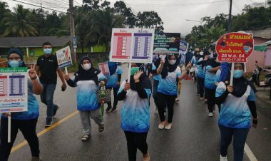 ประธานกกต.ปล่อยแถวรณรงค์เลือกตั้งท้องถิ่นสุไหงปาดี