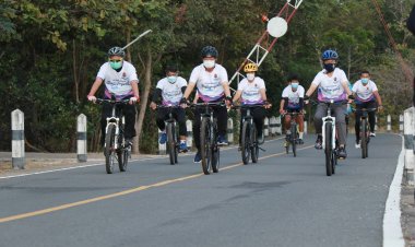 อำนาจเจริญดการแข่งขันปั่นจักรยานพิชิตภูสิงห์-ภูผาผึ้งบูมท่องเที่ยว