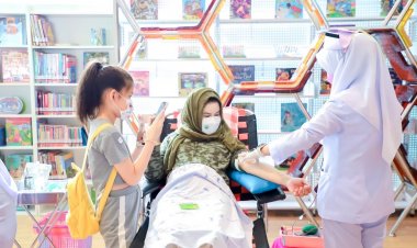 กาชาดนราธิวาสออกบริการรับบริจาคโลหิตเพิ่มโลหิต เพิ่มชีวิต
