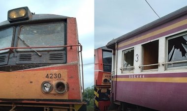 ป่วนนราธิวาส!คนร้ายบึ้มขบวนรถไฟพื้นที่โคกโพธิ์-พนง.ขับรถไฟเจ็บ 1