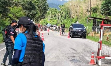 ปาบึ้มใสด่านจุดตรวจฐานทหารพรานที่ 46 รือเสาะไร้เจ็บ