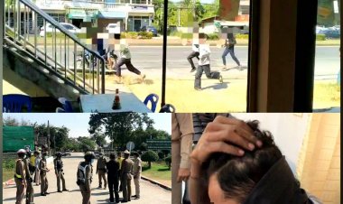 ระทึก!นศ.วัยโจ๋ยกพวกตะลุมบอนหน้าวิทยาลัยดังเมือชัยภูมิ (ชมคลิป)