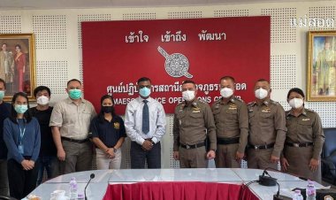 คณะUNHCRลงพื้นที่แม่สอดเตรียมดูแลผู้ลี้ภัยสู้รบเมียนมา (มีคลิป)