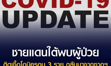 ชายแดนใต้พบผู้ป่วยติดเชื้อโอมิครอน 3 ราย เดินทางกลับมาจากพิธีแสวงบุญที่ประเทศซาอุดิอาระเบีย