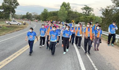 อบจ.ศรีสะเกษระเบิดศึกเดิน-วิ่งมินิมาราธอนแห่งชาติเขาพระวิหาร