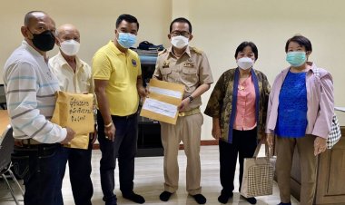 ผู้ใหญ่หมี" นำชาวบ้านยื่นหนังสือที่ดิน คทช.สำรวจตกหล่น  ถึงศูนย์ดำรงธรรมและ หน่วยงานราชการ 