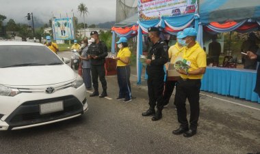 นอภ.สุไหงปาดีสั่งกำชับกำลังพลคุมเข้มทางถนนรับปีใหม่