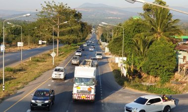เติมพลังเที่ยวปีใหม่!หนุ่มสาวฉันทนาแห่กลับทำงานย่านนิคมอุตฯ