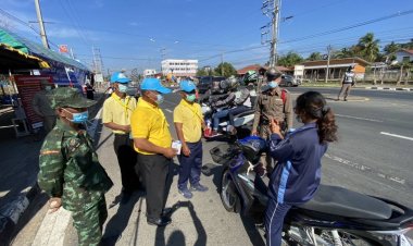 นอภ.อุทุมพรพิสัยชื่นชมปชช.รักษากฎระเบียบปีใหม่ไร้อุบัติเหตุท้องถนน