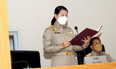 นายก อบต.บางพลีใหญ่ แถลงนโยบายการพัฒนาท้องถิ่น 12 ด้าน