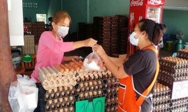 แม่ค้าขายไก่เมืองอุทัยธานีสุดเซ็ง!พิษไข่แพงคนสั่งซื้อแก้บนหด
