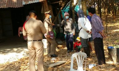 หนุ่มใหญ่ซดเหล้าแก้เครียดยืนผูกคอดับใกล้สวนยางพารา